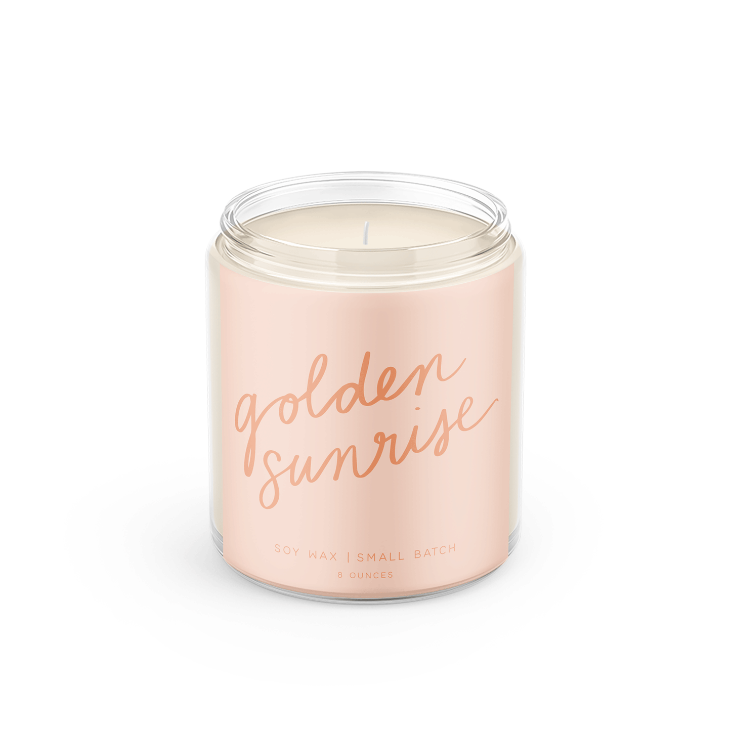 Golden Sunrise Soy Candle
