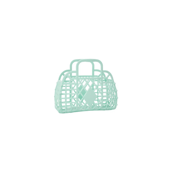 Retro Basket Jelly Bag - Mini: Olive