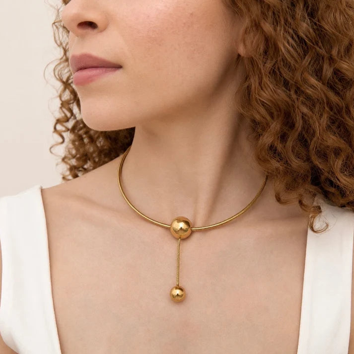 Audrey Water Resistant Choker Necklace