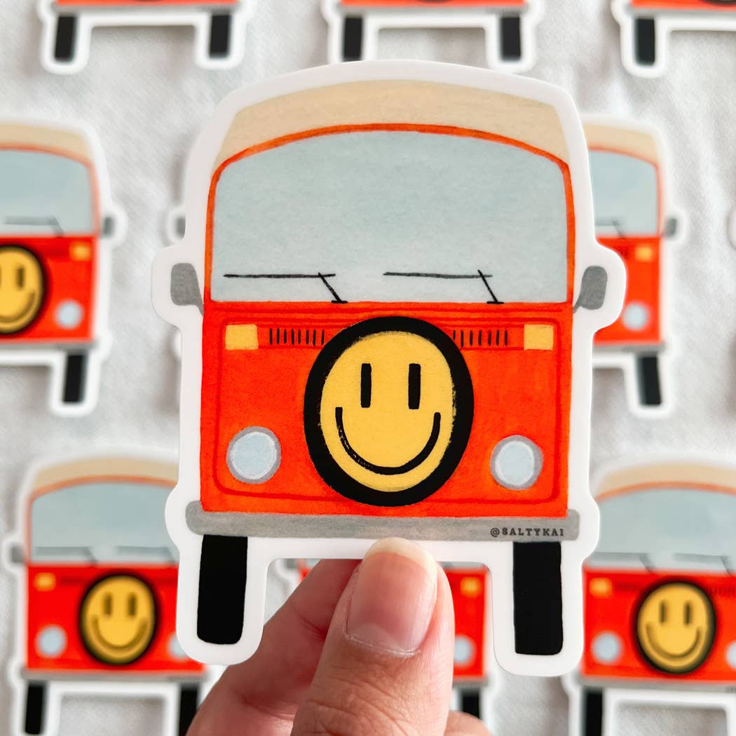 Happy Volkswagen Sticker