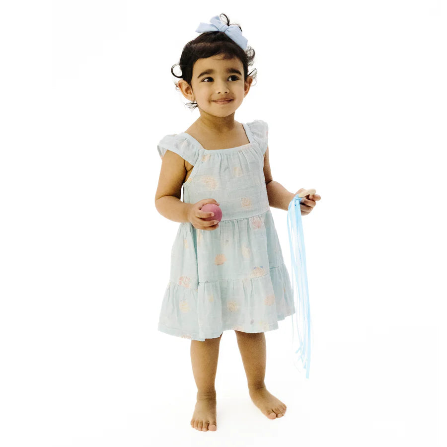 Angel Dear Pretty Seashells Twirly Sundress