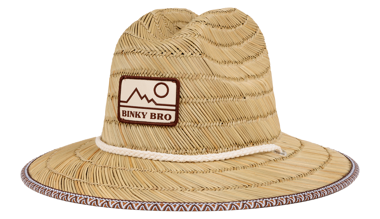 BinkyBro Barney Patrol (Mt. Banks) Straw Hat