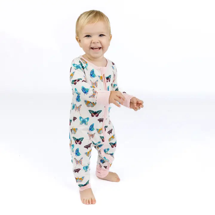 Emerson & Friends Wings Of Paradise Butterflies Bamboo Pajamas