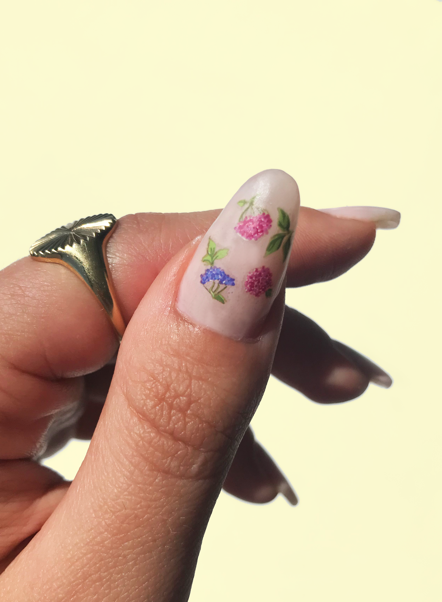 Deco Beauty Nail Art Stickers - Pink Pony