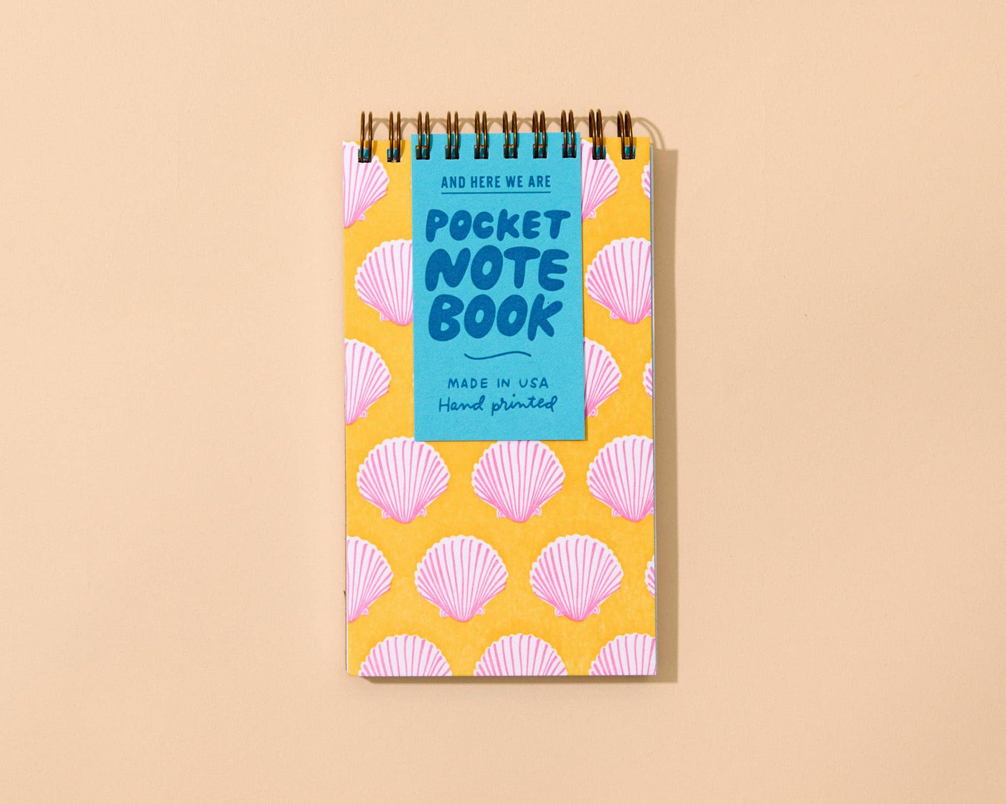 Small Pink Shells Spiral Notebook
