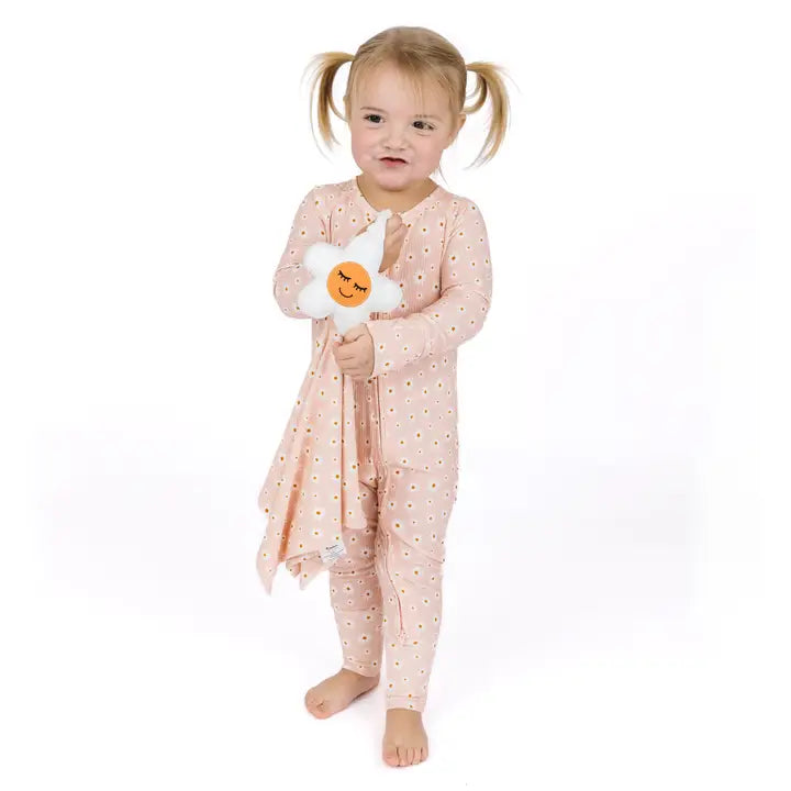 Emerson & Friends Pink Daisy Baby Lovey