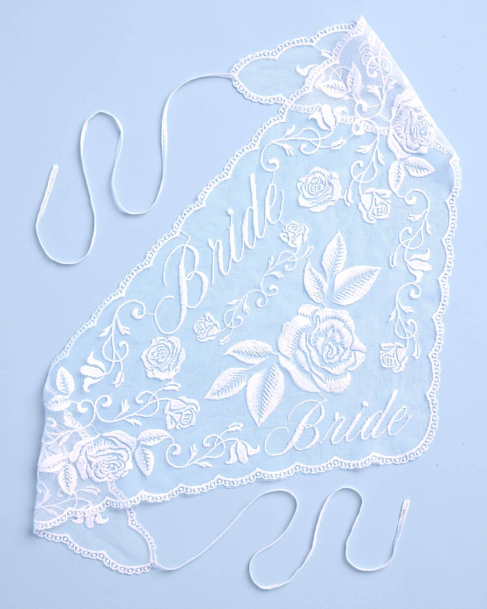 Bride Lace Headscarf
