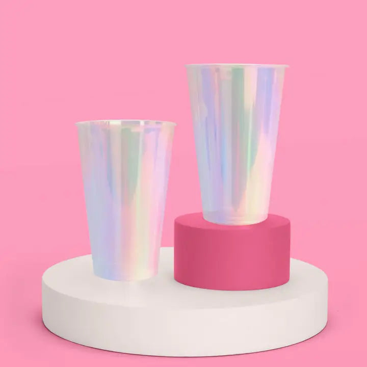 Iridescent Party Cups