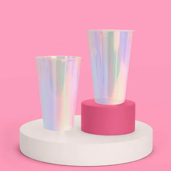 Iridescent Party Cups