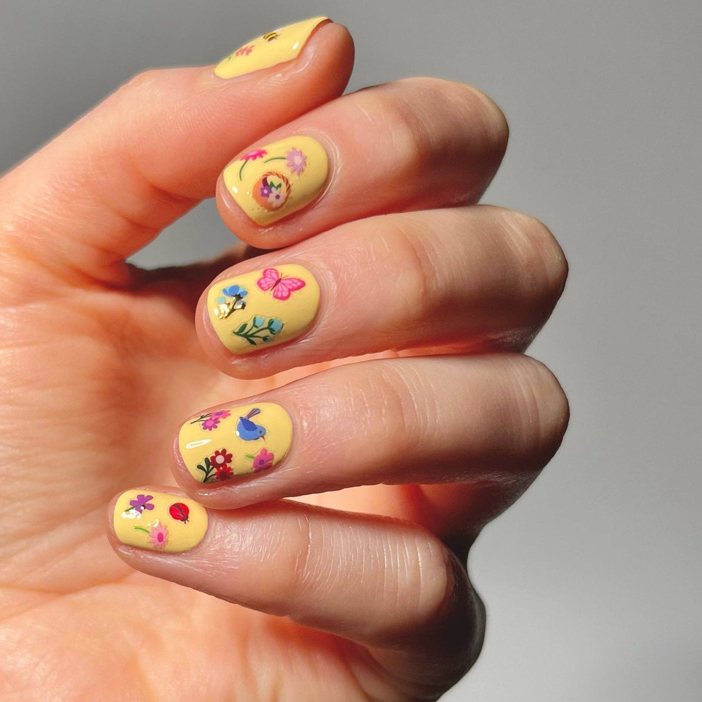 Deco Beauty Nail Art Stickers - Teeny Flowers