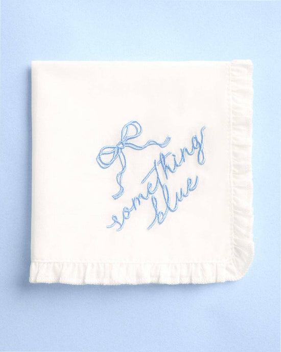Bride Something Blue Hanky
