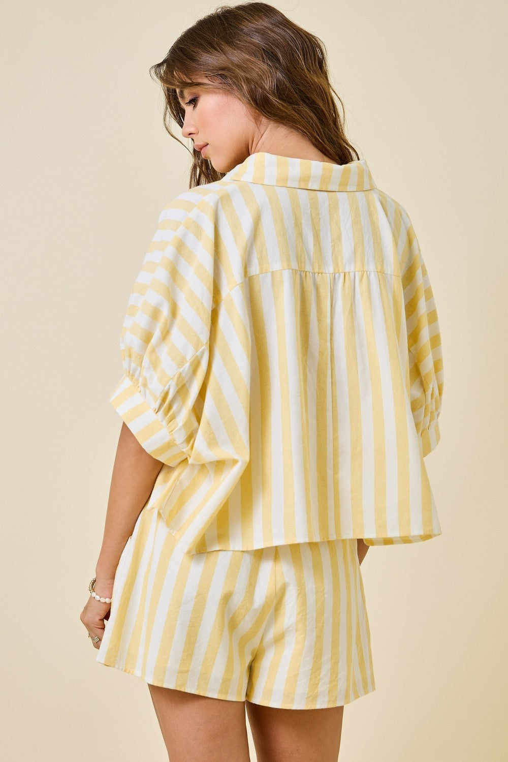 Sunswept Yellow Stripe Set