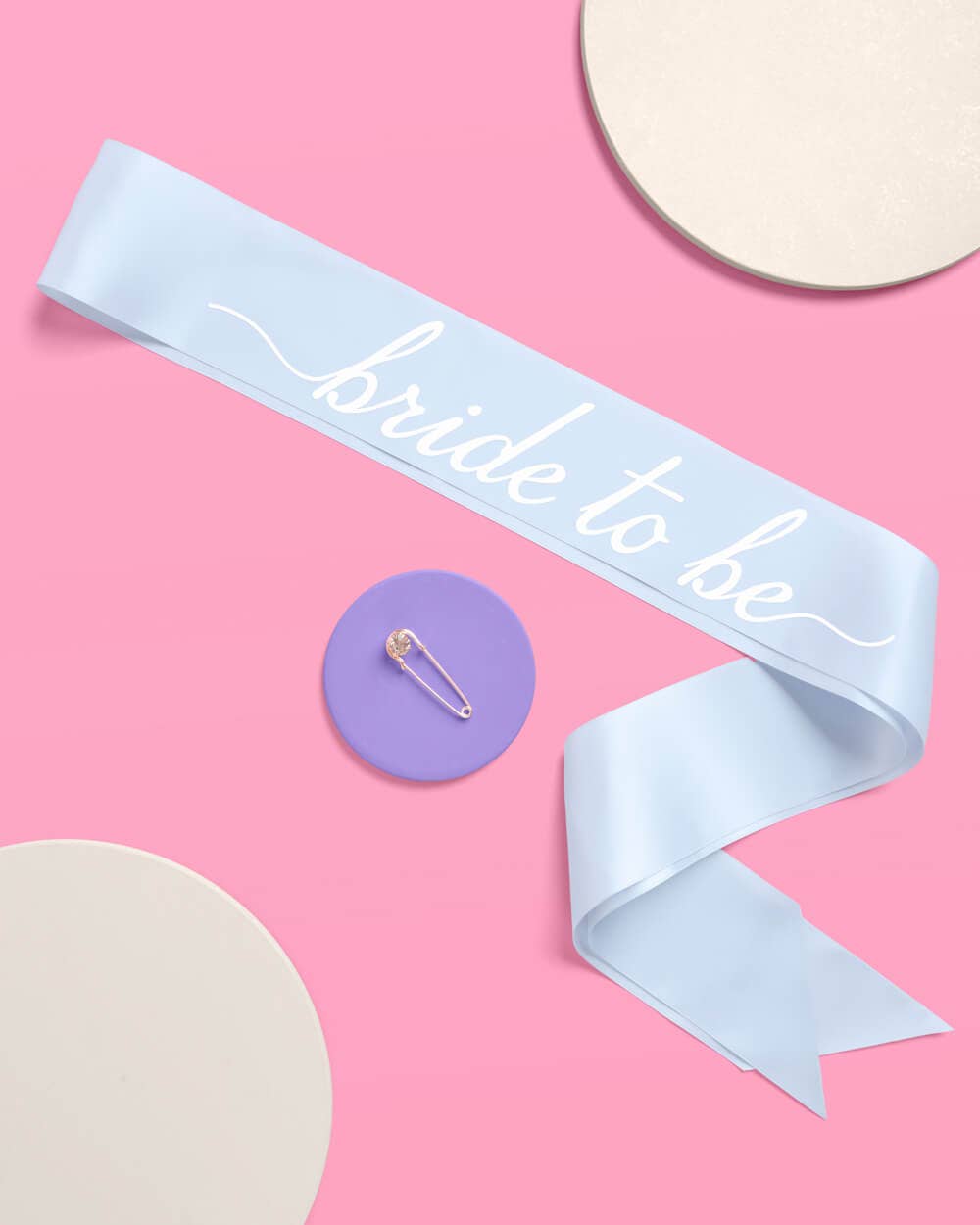 Bride To Be Something Blue Sash