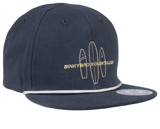 Load image into Gallery viewer, BinkyBro  X Quik Navy Hat
