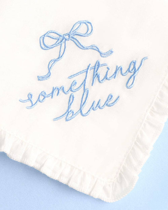 Bride Something Blue Hanky