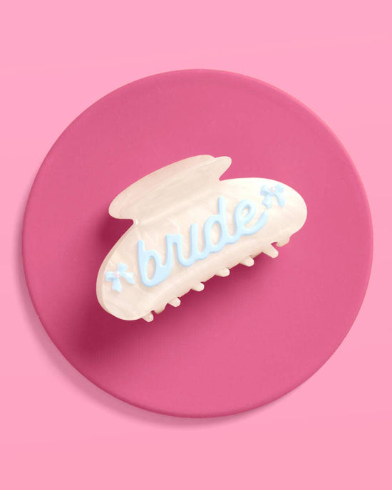 Bride Something Blue Hair Clip