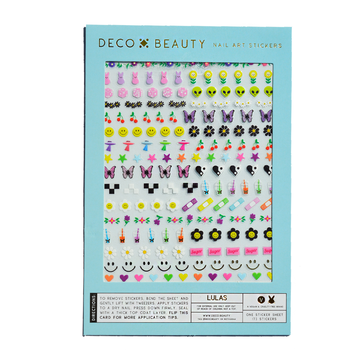 Deco Beauty Nail Art Stickers - Lulas