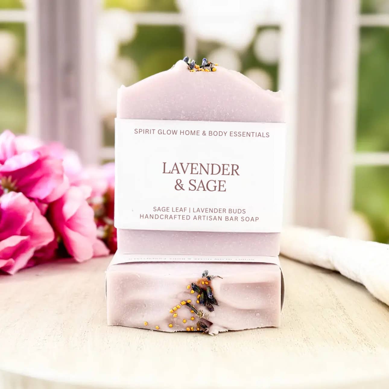 Lavender and Sage - Handcrafted Artisan Soap Bar