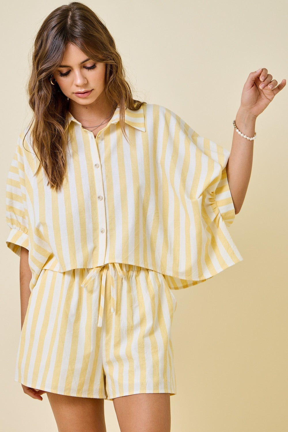 Sunswept Yellow Stripe Set