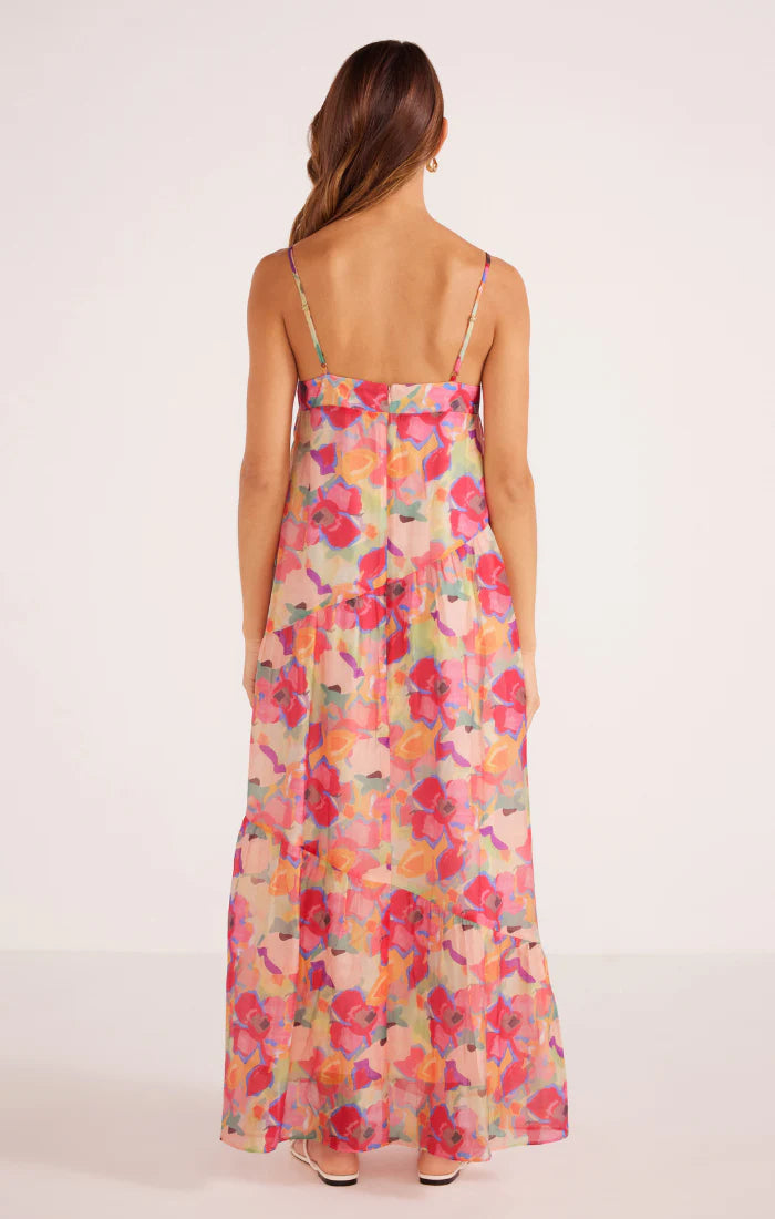 Mink Pink Freyano Maxi Dress Bright Floral