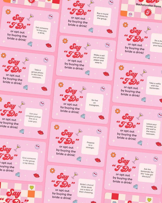 Bachelorette Dare Scratch Off Game