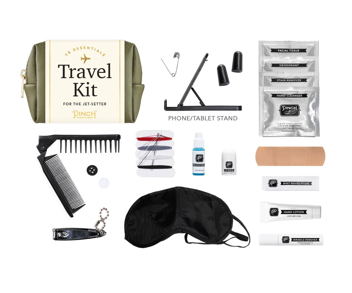 Pinch Provisions Unisex Travel Kit - Olive