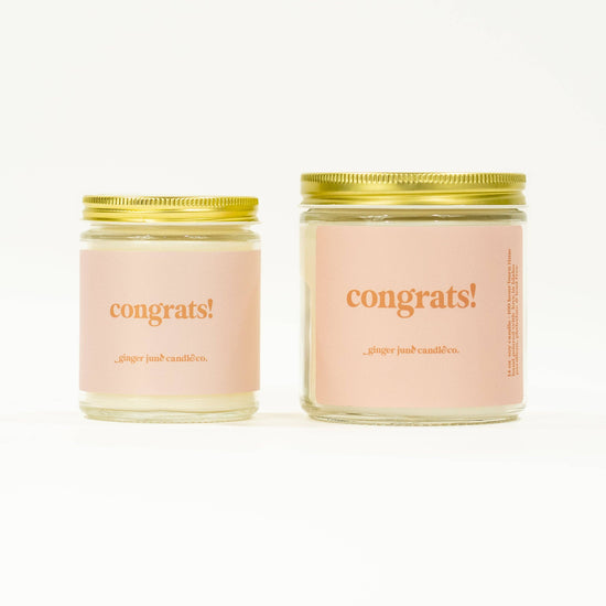 Congrats! Candle