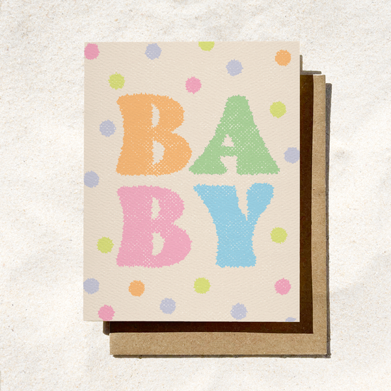 Baby Colorful Card