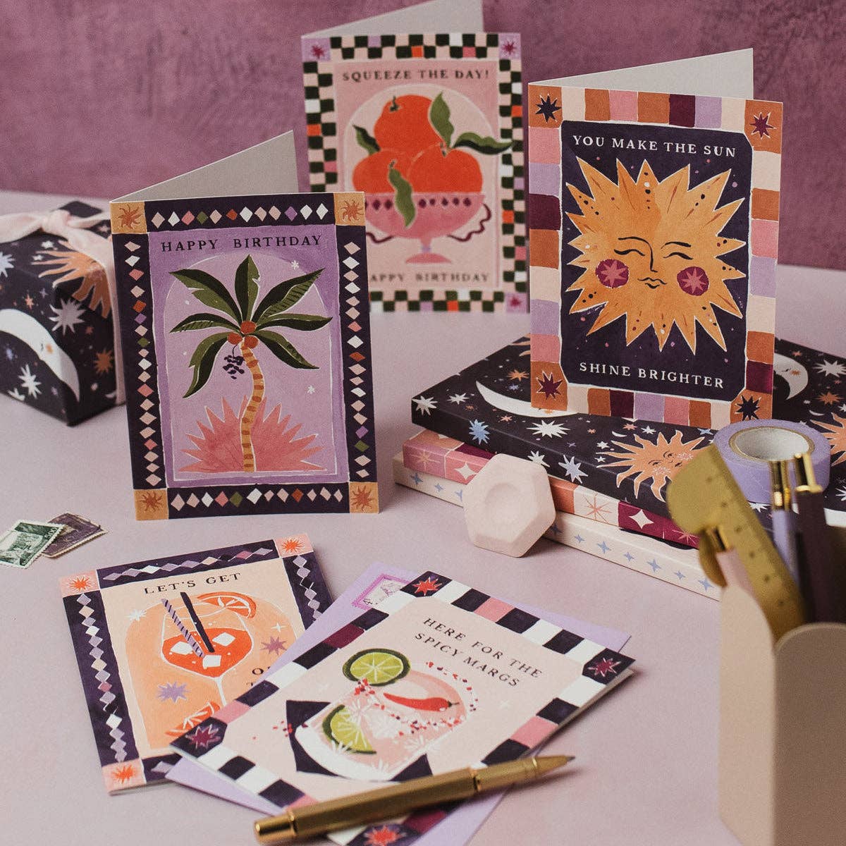 Tropical Summer Birthday Card