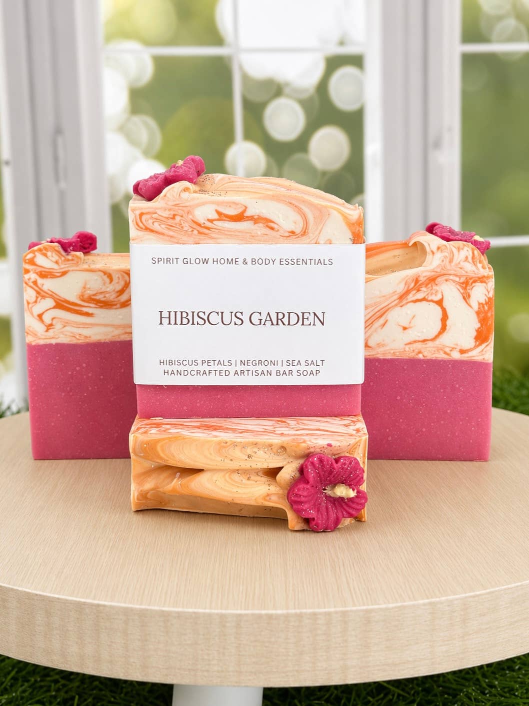 Hibiscus Garden - Handcrafted Artisan Soap Bar