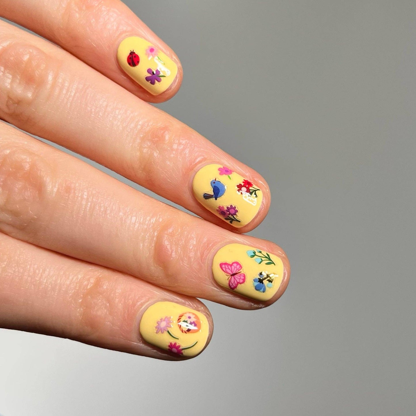 Deco Beauty Nail Art Stickers - Teeny Flowers