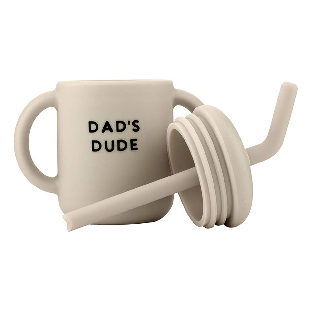 Dad + Dude Sippy Cup & Glass Set