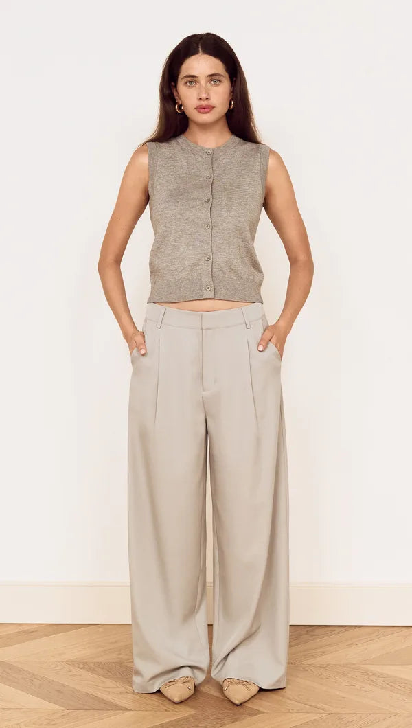 MINKPINK Bailey Tailored Pant Grey