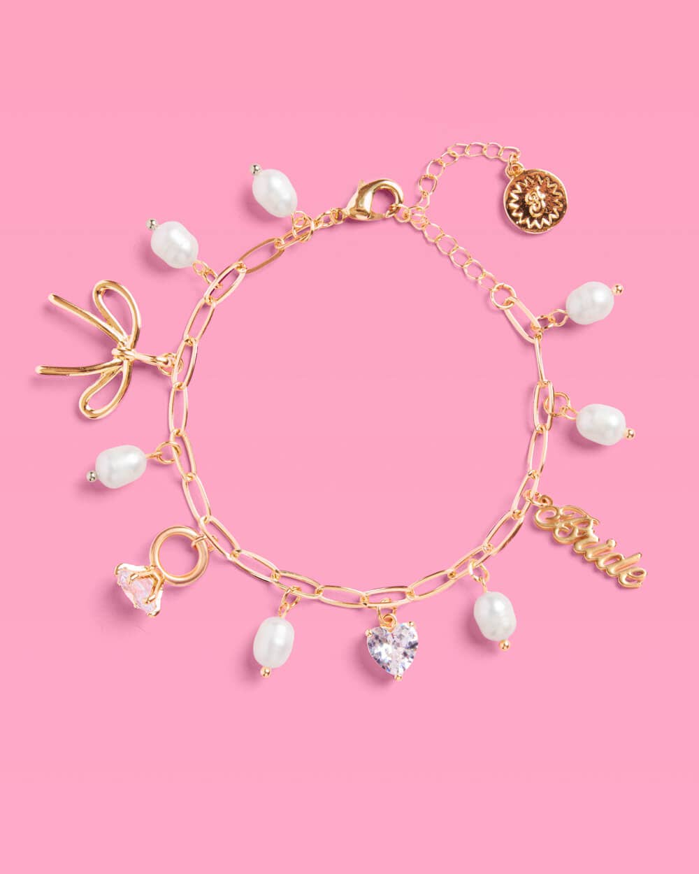 Bride Charm Bracelet