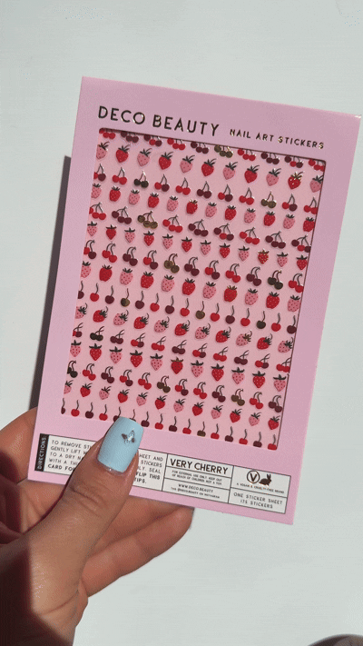 Deco Beauty Nail Art Stickers - Very Cherry
