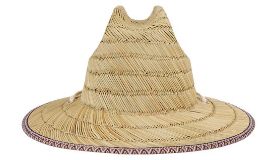 Load image into Gallery viewer, BinkyBro Barney Patrol (Mt. Banks) Straw Hat
