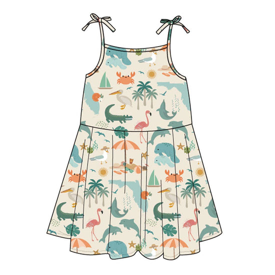 Load image into Gallery viewer, Emerson &amp;amp; Friends Explore Florida Sundress
