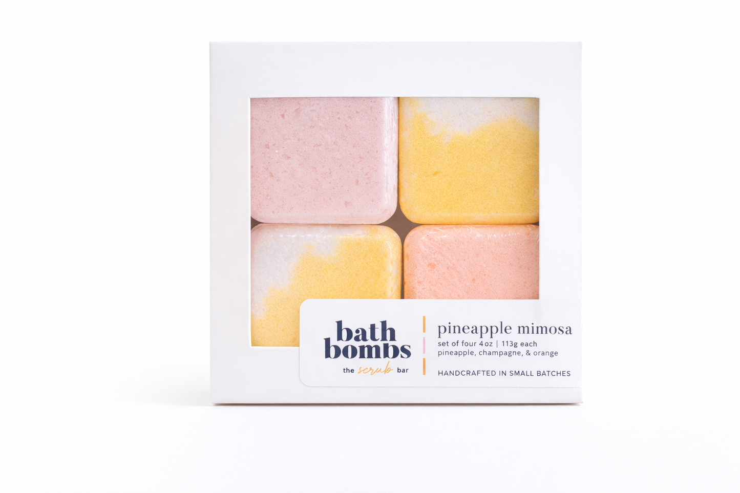 Pineapple Mimosa Bath Bomb Set