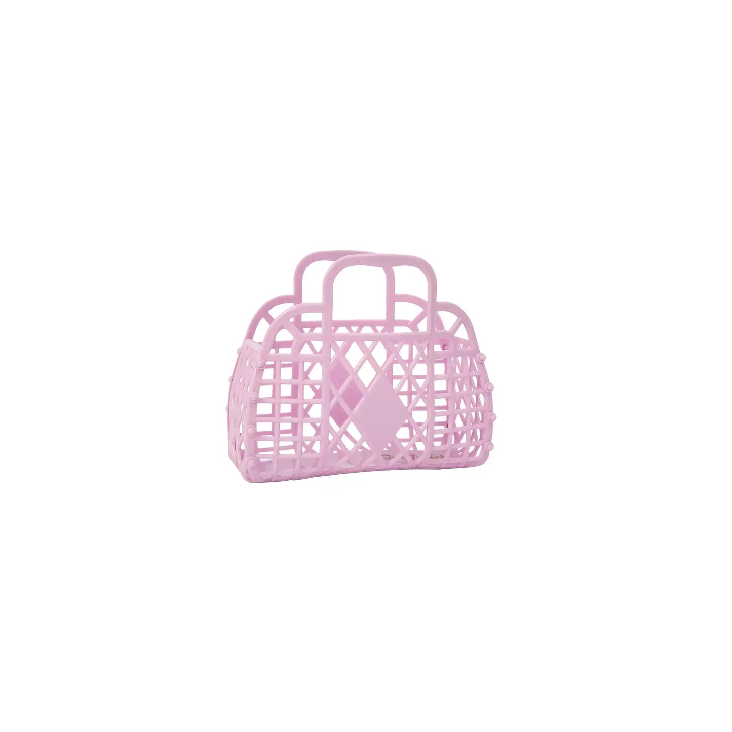 Mini Retro Basket Jelly Bag - Green