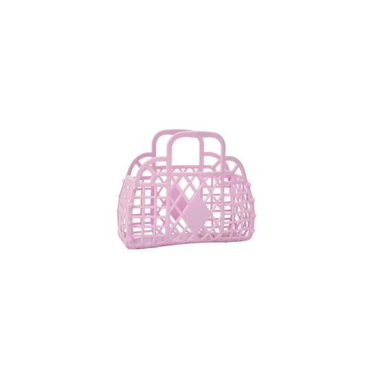 Retro Basket Jelly Bag - Mini: Latte