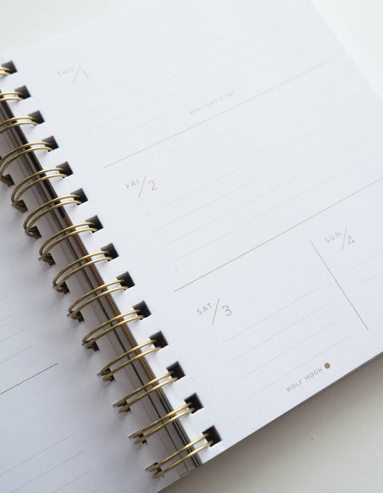 2026 Pocket Size Planner- Painted Stripes