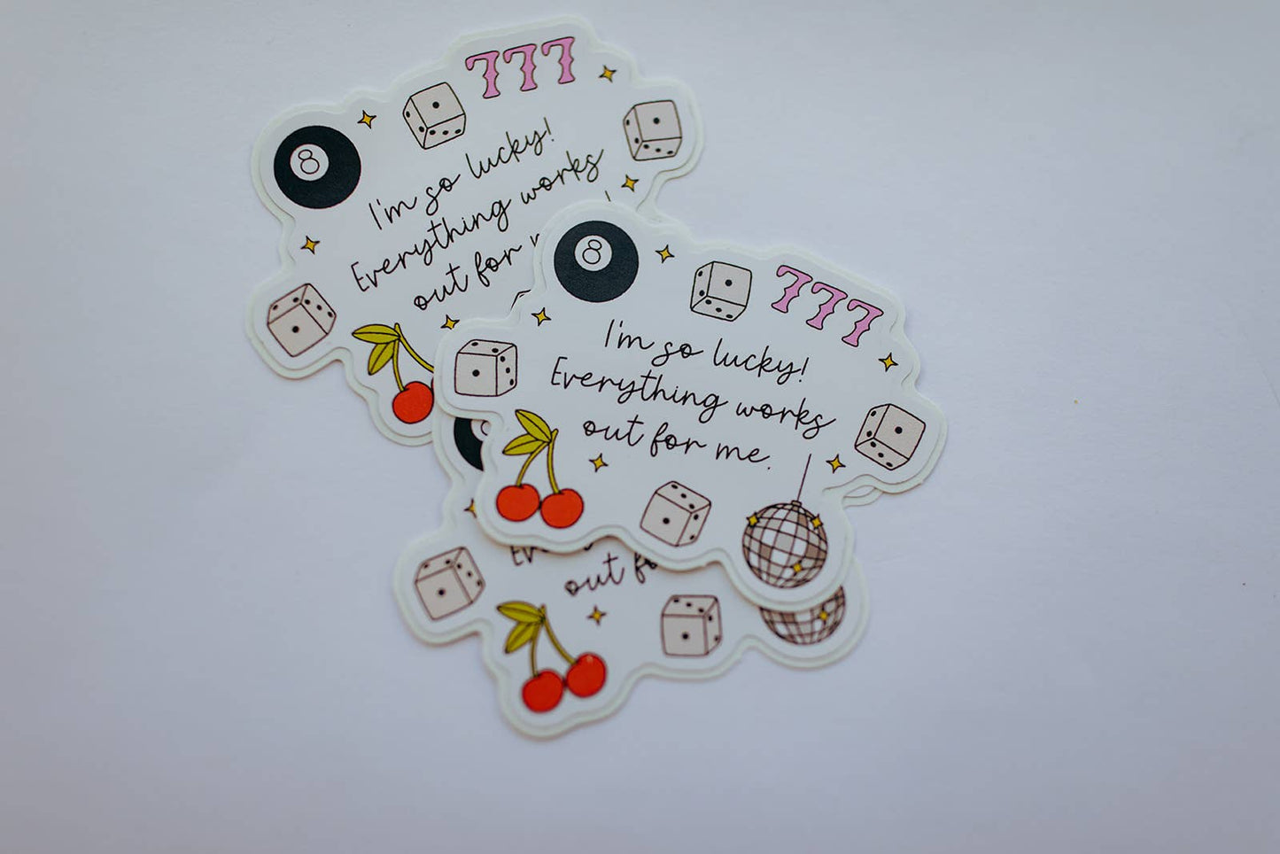 I'm So Lucky! Sticker