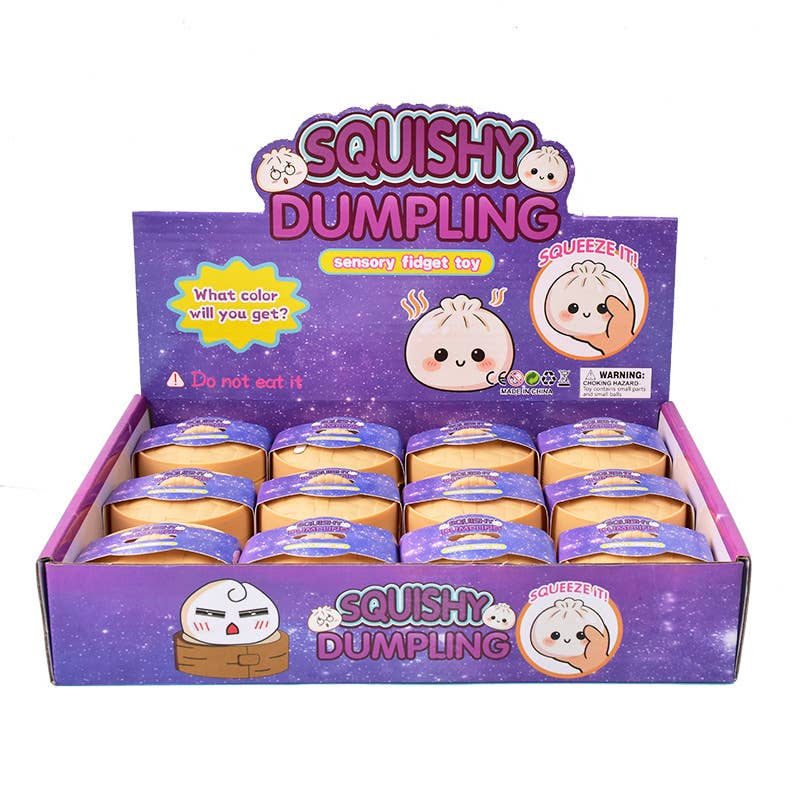 Mystery Squishy Dumpling Bao Bun Fidget Toy