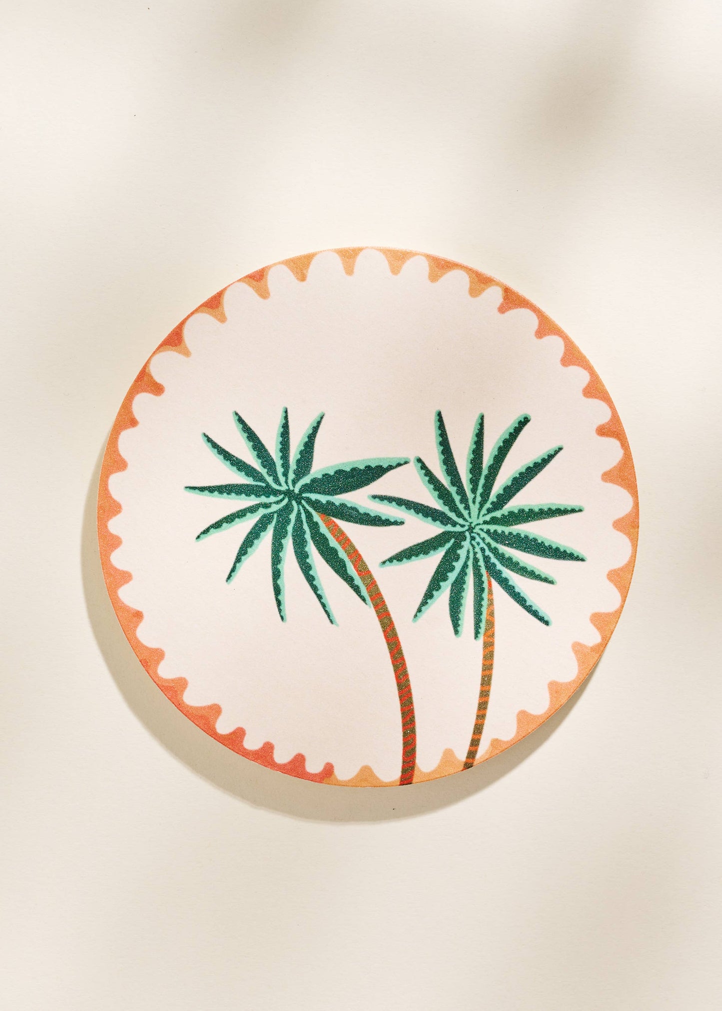 Palm Trees Coasters - Set of 4