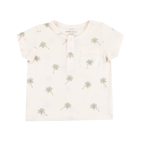 Load image into Gallery viewer, Angel Dear Palm Tree Hanley &amp;amp; Muslin Short
