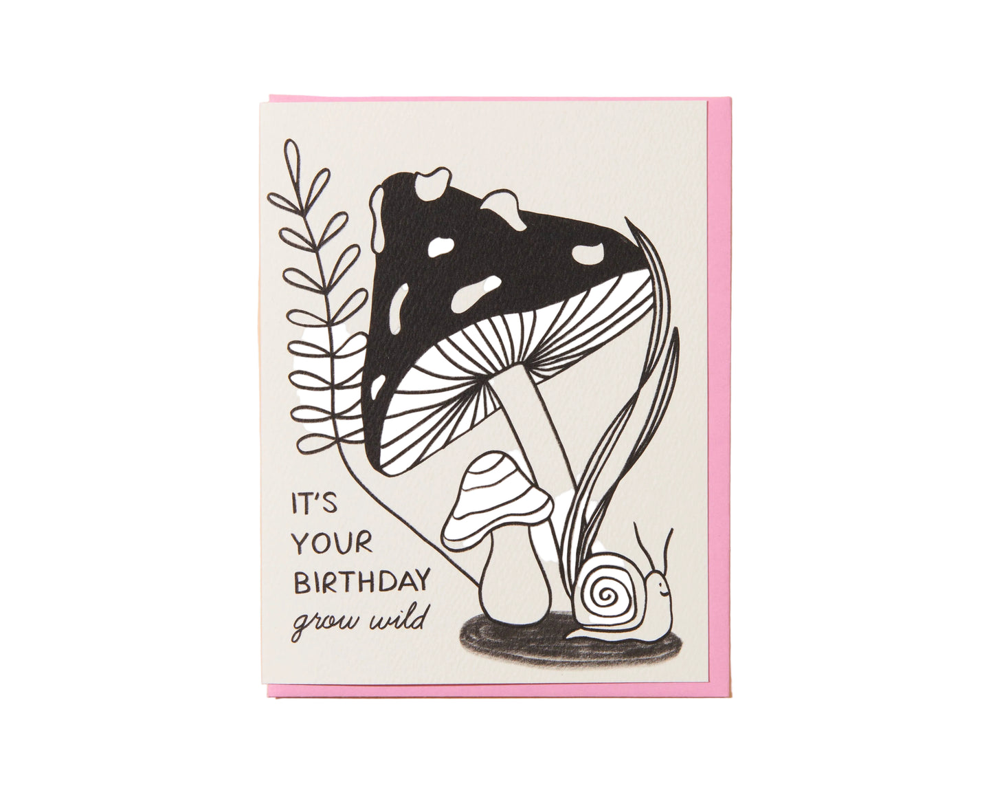 Grow Wild Birthday Card