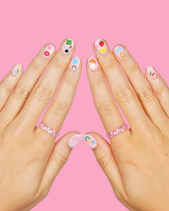 Cute Girl Nail Stickers