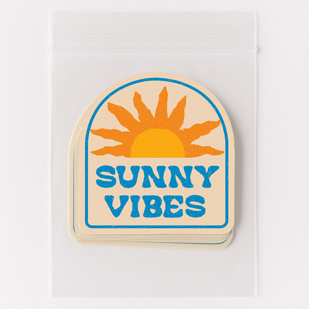Sunny Vibes Sticker