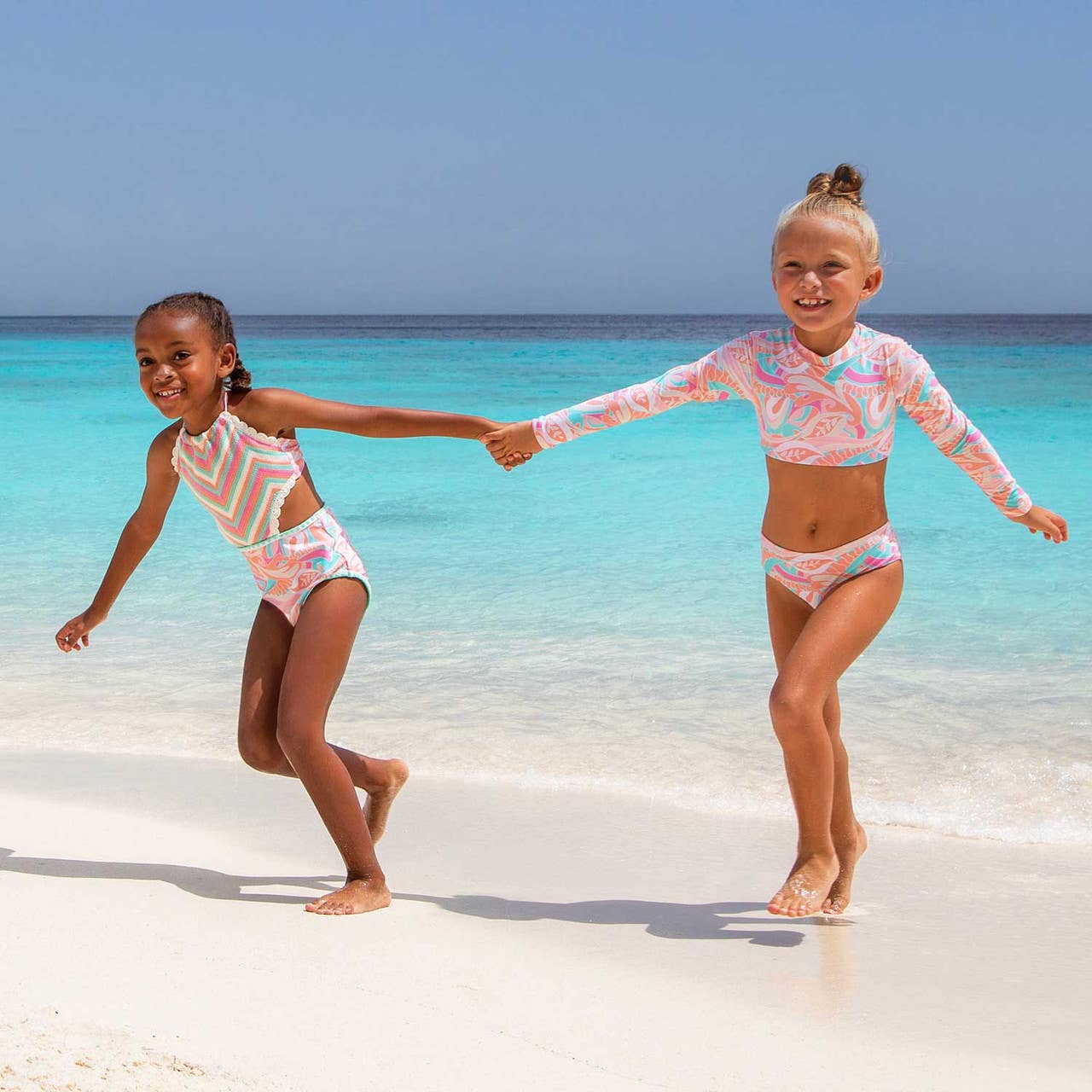 Shade Critters Tutti Fruity Crochet Halter One Piece Swimsuit