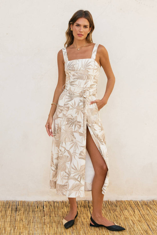 Tropics Buckle Maxi Dress